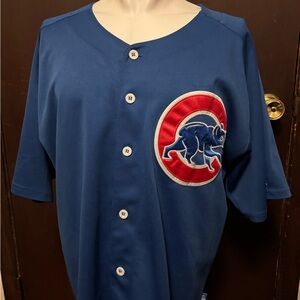 Matt Garza Chicago Cubs Majestic Authentic Jersey Mens Size 50
